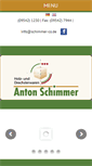 Mobile Screenshot of holzprodukte-schimmer.de