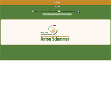 Tablet Screenshot of holzprodukte-schimmer.de